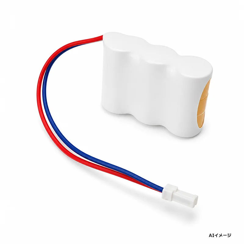 3-C2.5H S形 古河電池製 3N23DA相当品 3.6V2500mAh コネクター:三菱
