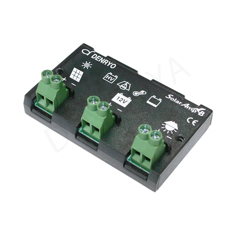 SA-BA10 電菱 ( DENRYO ) SolarAmp B 太陽電池コントローラ 12VDC 10A 世界最軽量 コンパクトデザイン