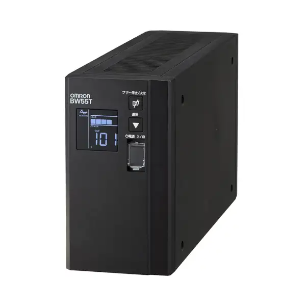 BW55T オムロン メーカー純正品 新品 無停電電源装置 ( 常時商用給電 / 正弦波出力 ) 550VA / 340W