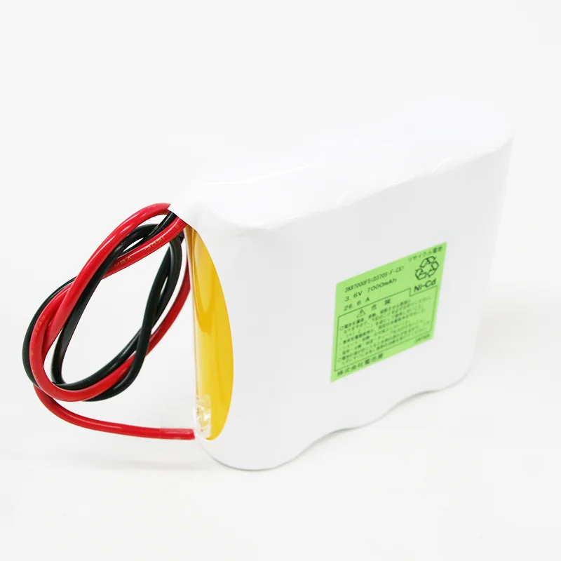 3KR-7000F相当品 電池屋製新品 S型 組電池製作バッテリー 3.6V7000mAh リード線のみ 3KR7000F