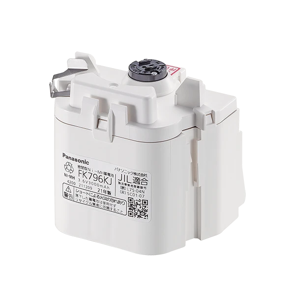 FK796KJ パナソニック 非常灯用交換電池  3.6V3000mAh FK796K後継品 89292463 [SOU]