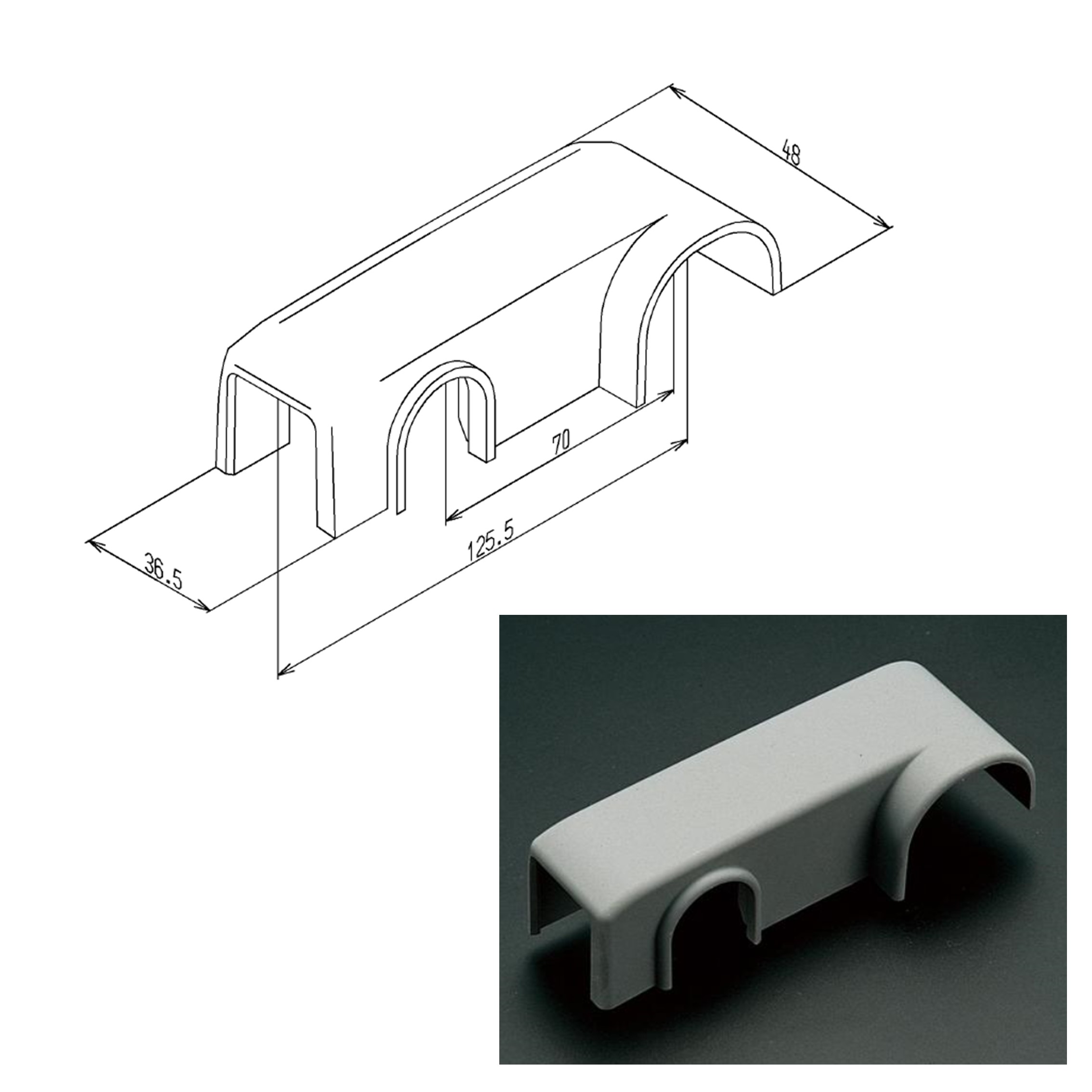 TH440 TOTO 純正部品 断熱脚カバー スパウト部品