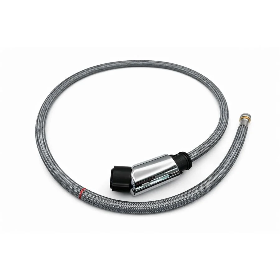 A-10351-1 LIXIL・INAX 純正品 新品 ハンドシャワー ホース付吐水部 オレンジ色クリップ式 ソケット用