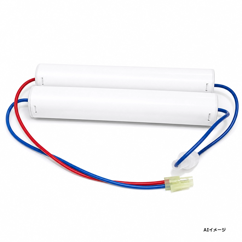 N-8DAH2LP 相当品 (同等品) 電池屋製新品 三洋電機製機器用交換電池 9.6V4000mAh <年度シール付き> コネクター付きそのまま取付できます。