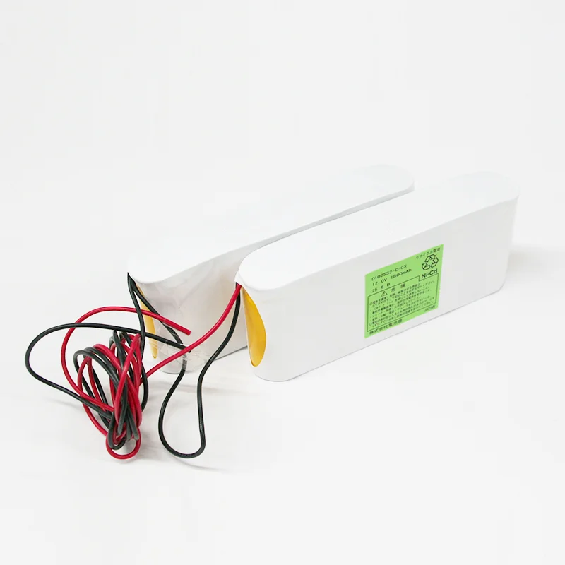 12V1800mAh 組電池製作バッテリー 10KR-1800SCE相当 S2型 リード線のみ