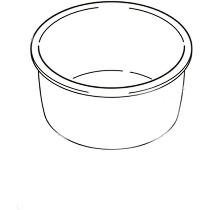 M15X36340 三菱電機 純正部品 新品 内なべ 炊飯器用 本炭釜 1.0L ( 5.5合炊き用) MITSUBISHI