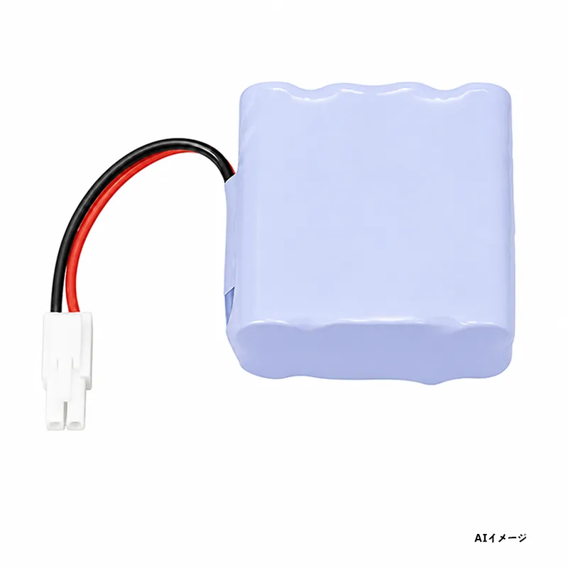 9H10DA相当品 電池屋製 新品 三菱電機製誘導灯・非常灯器具用交換電池 9.6V1000mAh <年度シール付き> コネクター付きそのまま取付できます。