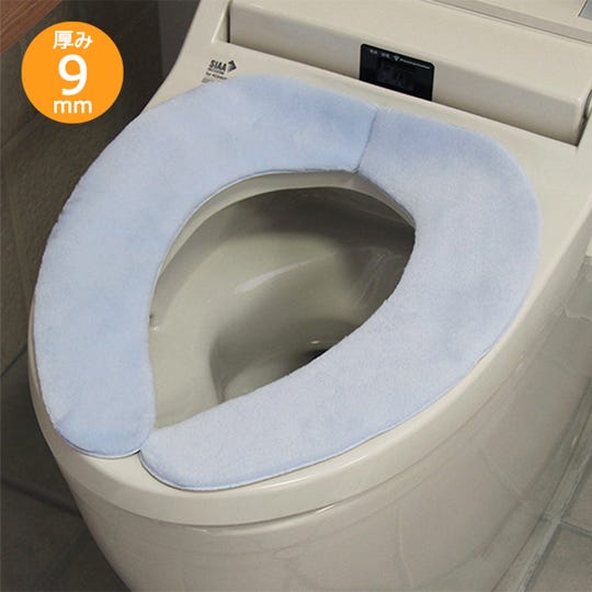 SL-TG-SN-0015 消臭ふんわり便座シート／ブルー／トイレ用品 [SN-0015] ＜LIXILセレクトアイテムA＞