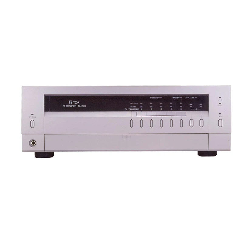 TA-2120 TOA 卓上型アンプ 120W 5局 3U