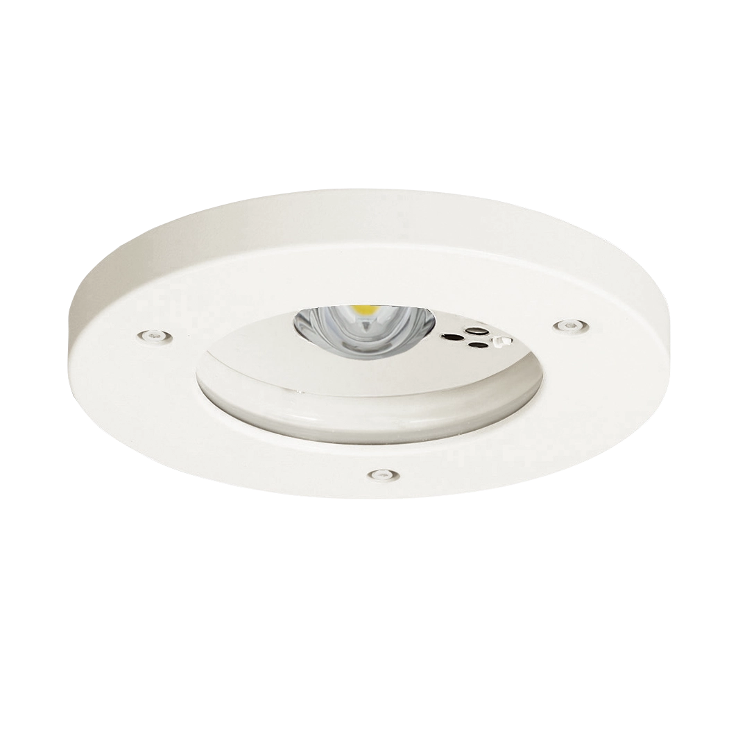 NNFB91715C ( 昼白色 ) パナソニック 新品 天井埋込型 LED非常用照明器具 30分間タイプ 低天井用( ~3m ) 防湿型 防雨型 自己点検スイッチ付 リモコン自己点検機能付/埋込穴φ150 ( NNFB91715J 後継) Panasonic