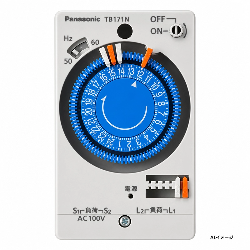 TB171NP パナソニック 純正品 新品 ボックス型タイムスイッチ 交流モータ式(24時間式)(1回路型)(同一回路)