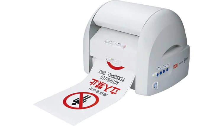 CPM-200 マックス ビーポップ フリーカット ラベルプリンタ A4サイズ