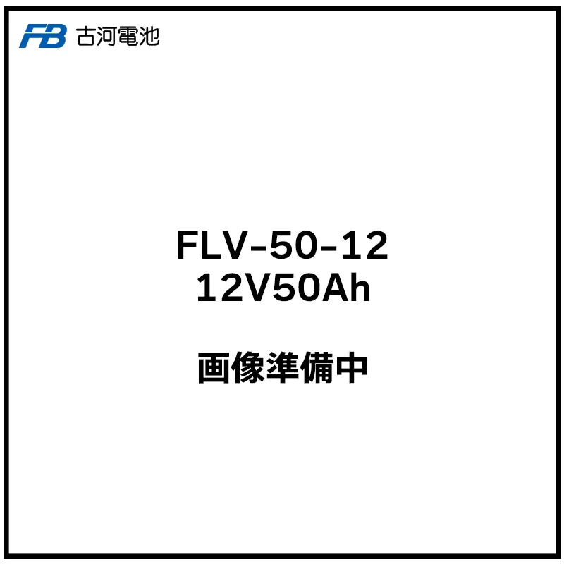 FLV-50-12 古河電池 長寿命MSE 制御弁式据置鉛蓄電池 12V50Ah(10時間率) 消防法認定品 【受注生産品】【メーカー直送品】