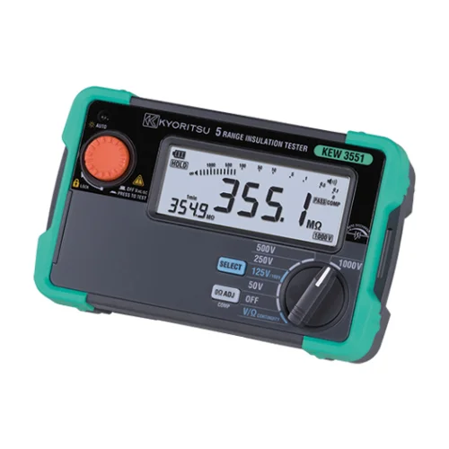 KEW 3551 共立電気計器 新品 一瞬で測定！応答速度の大幅アップで作業効率向上！絶縁抵抗計  （KEW 3023A KEW 3021A 後継品）