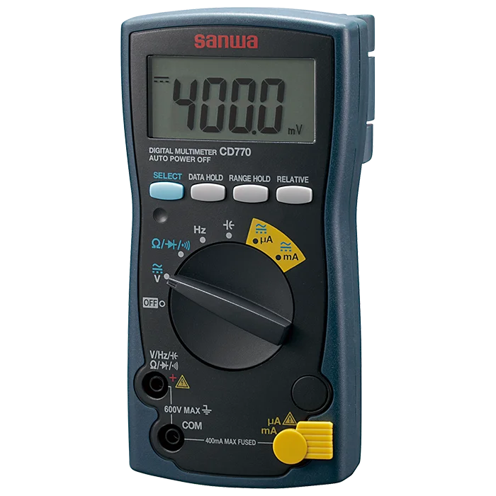 CD770 デジタルマルチメータ／新スタンダード 三和電気計器