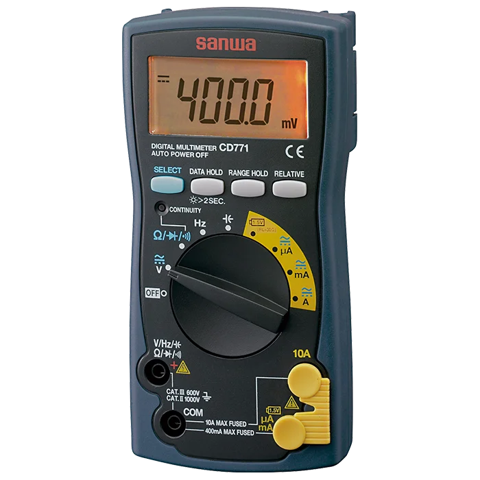 CD771 三和電気計器 デジタルマルチメータ 新スタンダード 校正可能製品
