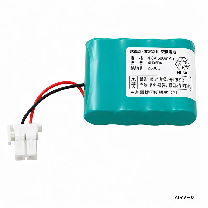 4H06DA 三菱電機製 純正部品 新品 交換電池 (4H-06DA) 4.8V600mAh