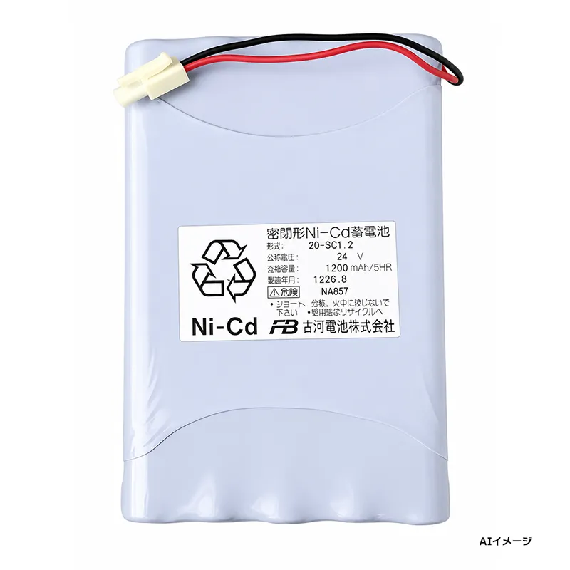 20-SC1.2 (NA-857R)古河電池 純正品 新品 2PEL端子 1H4V型 24V1200mAh