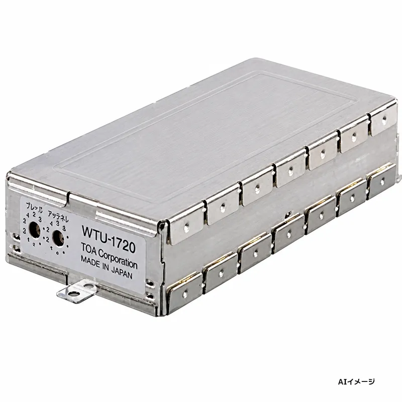 WTU-1720 TOA 新品 シングルワイヤレスチューナーユニット PLLシンセサイザー方式 シングル