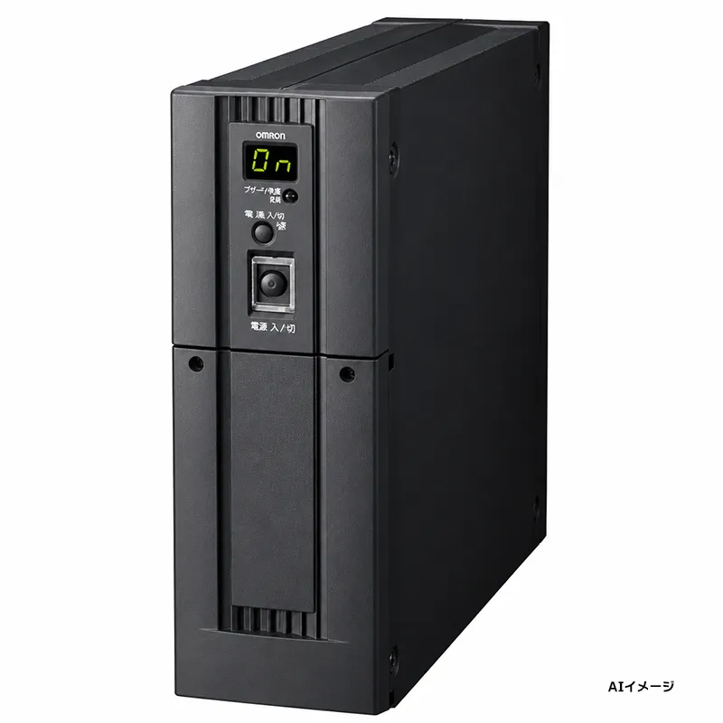 BY120S オムロン製 新品 常時商用給電方式（正弦波） 縦型UPS（無停電電源装置）