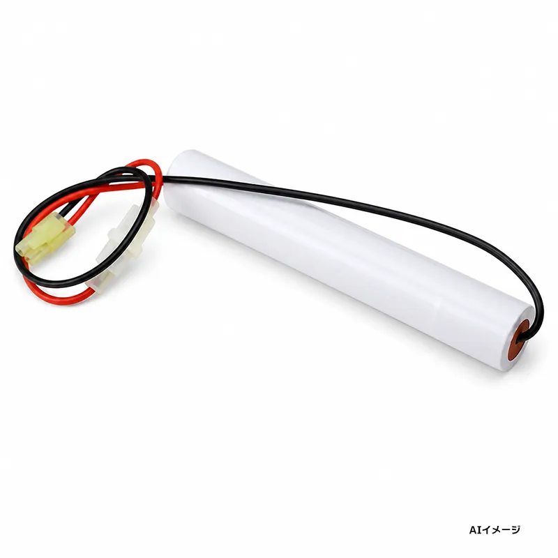 FK130相当品 電池屋製 新品 パナソニック製誘導灯用交換電池 3.6V1200mAh<年度シール付き> コネクター付きそのまま取付できます。