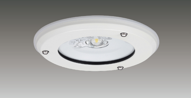 LEDEM30602WM 東芝ライテック LED非常用照明器具 30形 中天井用 専用形 防湿・防雨形 埋込形 Φ150