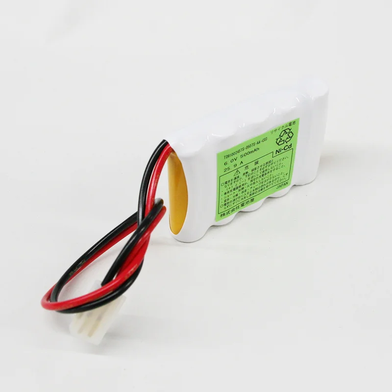 TD91002457相当品 組電池 DC6V500mAh パナソニック製設備時計用バッテリー コネクター付き