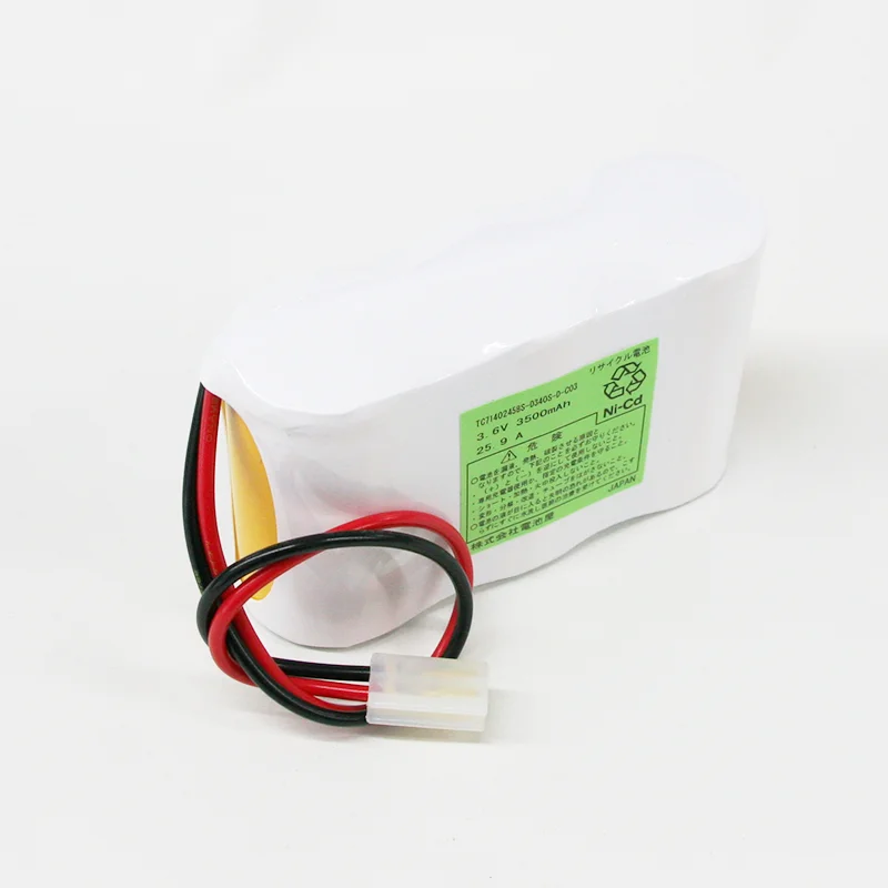 TC71402458相当品 パナソニック相当品 設備時計用バッテリー 停電補償用蓄電池 コネクター付き