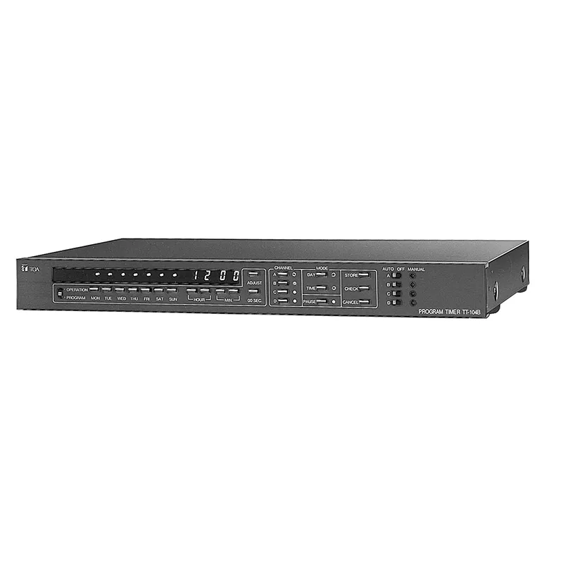 TT-104B TOA 新品 プログラムタイマー 4回路用 1U 4系統