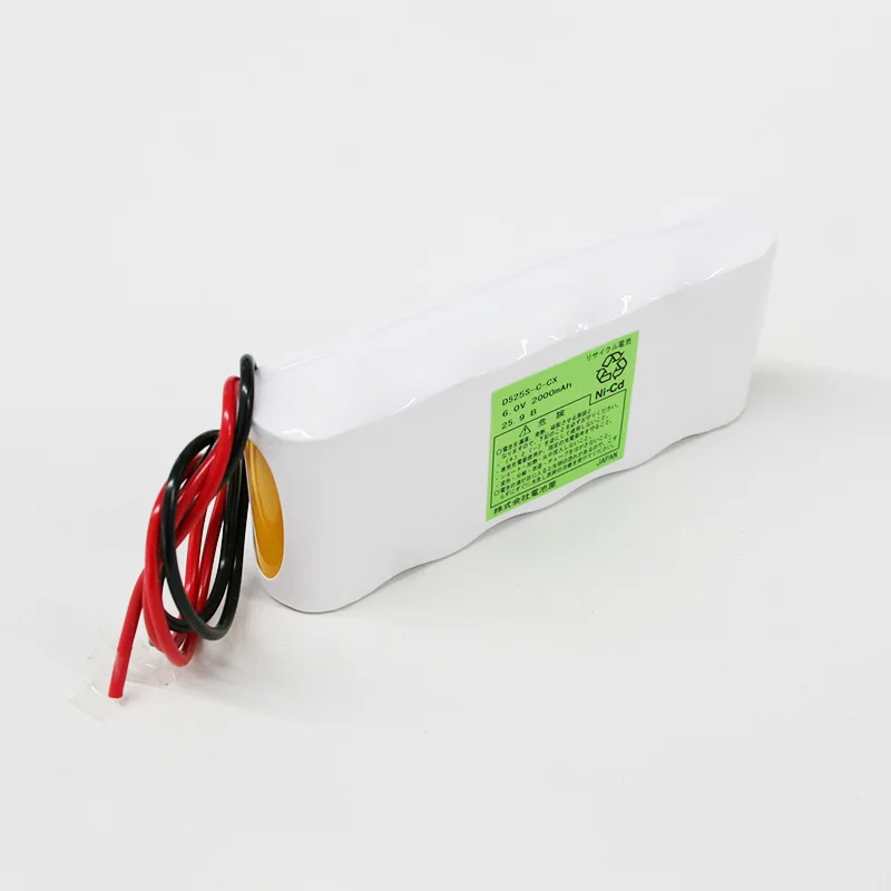 6V2000mAh 組電池製作バッテリー 5KR-2.0CH相当 D525S-C-CX