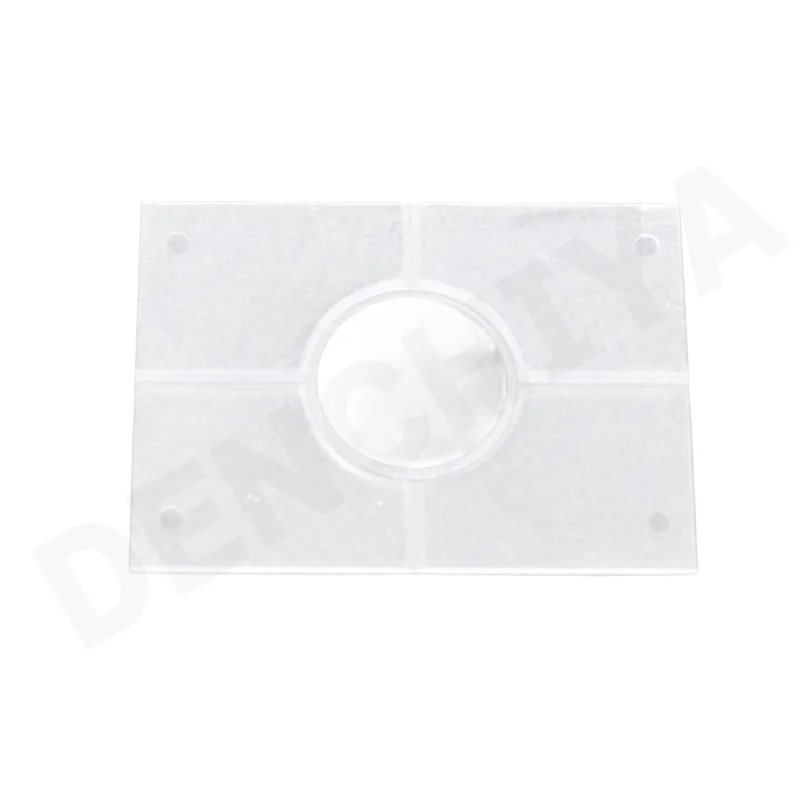 D10 クリフ 割ガラス 半透明無字 32×44 【送料全国一律275円】
