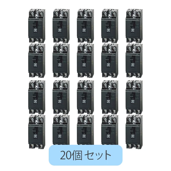 BS1112 20個セット パナソニック 安全ブレーカ HB型 2P1E20AT