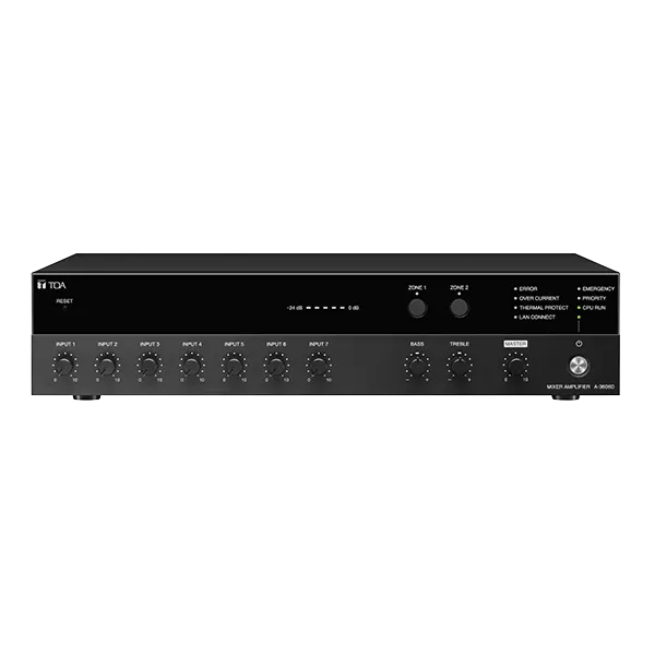 A-3606D TOA PAアンプ 60W 2局
