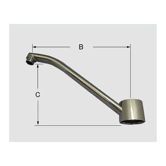 65-1039 NCメッキ LIXIL・INAX 純正部品 吐水口部 キッチン部品