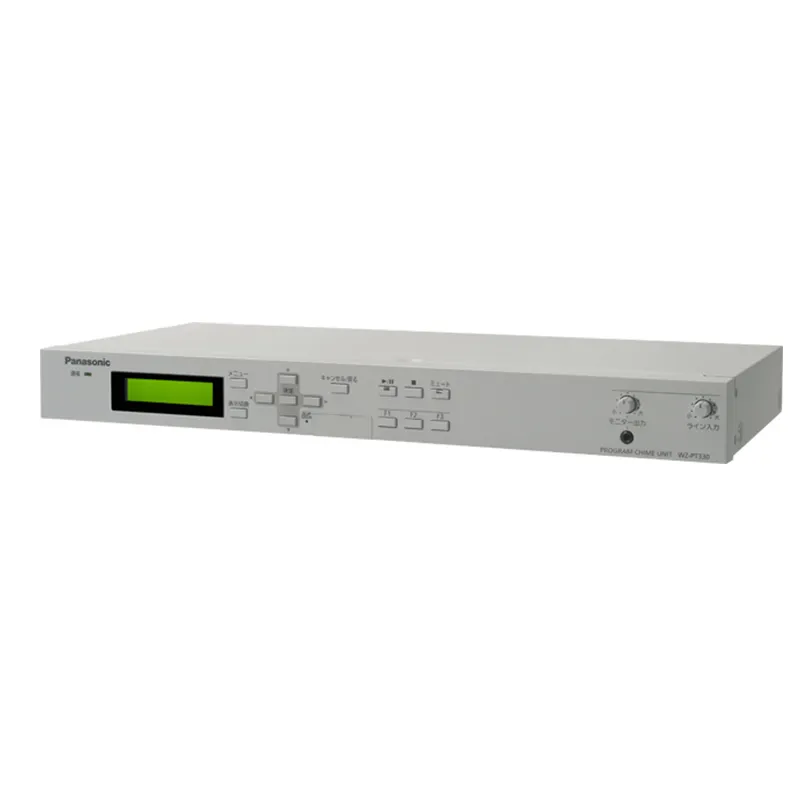 WZ-PT330 パナソニック 新品 プログラムチャイムユニット  設定時刻に音源を再生するチャイムユニット＋プログラムコントローラー 音響設備
