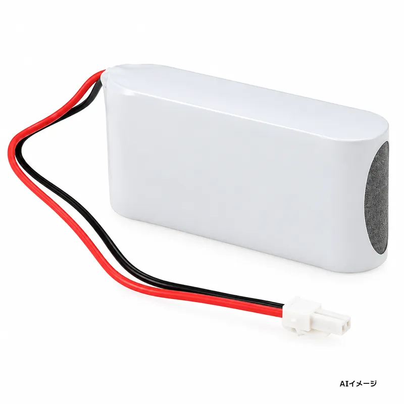 4HR-CY-SB 相当品( 同等品 ) 電池屋製新品 4.8V3000mAh <年度シール付き> 東芝ライテック相当品 コネクター付きそのまま取付できます。( 4NR-CY-S B 相当品)