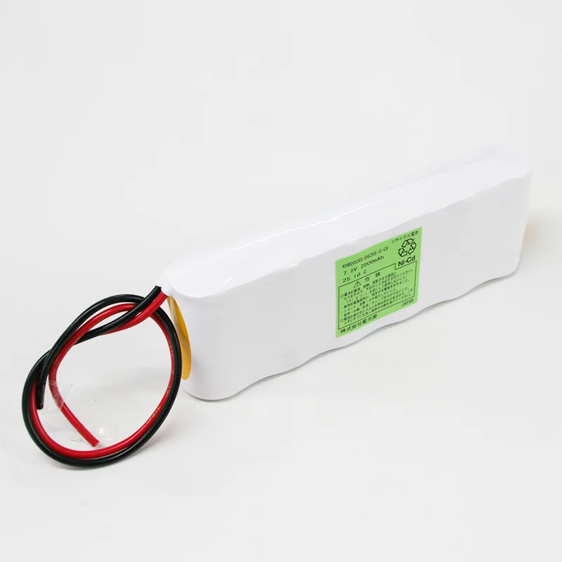 7.2V2000mAh 組電池製作バッテリー S型 6KR-2.0CH相当