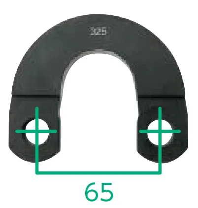 EV325-DN250 カクタス 純正品 圧着ダイス 受ダイス 250