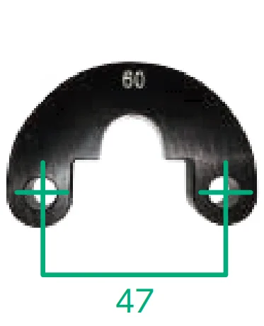 EV60DL-DN22 カクタス 純正品 圧着ダイス 受ダイス 22-38 EV-60DL他用 CACTUS