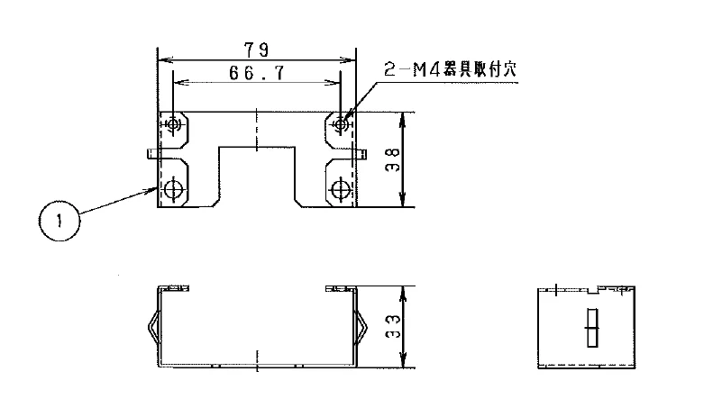 FA10303C02-Q パナソニック 新品 加工品 取付金具【受注生産納期2~2.5ヶ月】【キャンセル返品不可】