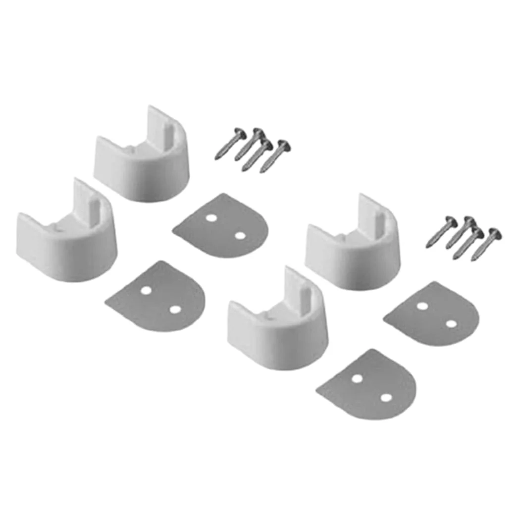 22-01-W 【2個セット】 ホワイト LIXIL・INAX 純正品 新品 ランドリーパイプブラケット リクシル 【送料全国一律275円】