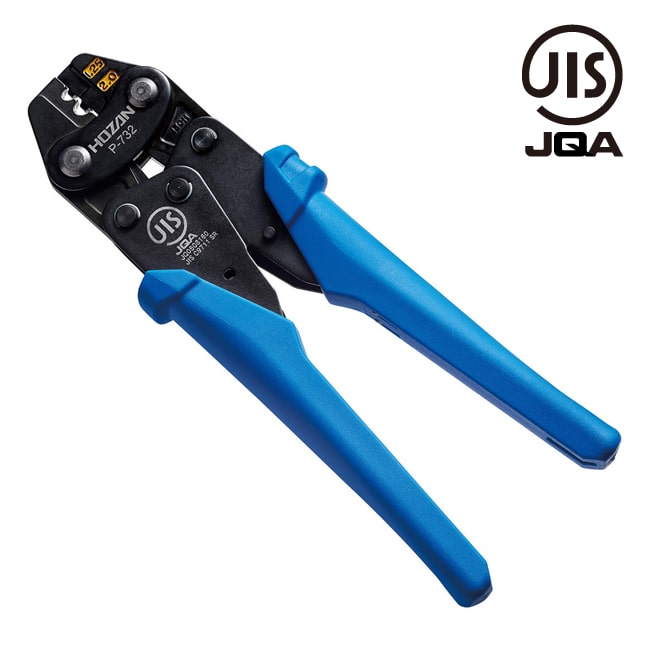P-732-TK ホーザン 新品 圧着工具(点検結果表・成績表・チャート付) HOZAN