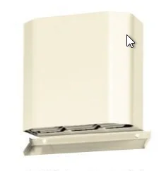 VB-BBW150S2-W ホワイト塗装 パナソニックエコシステムズベンテック 純正品 ピタンコフード Φ150用 ステンレス製 着脱ガラリ・防虫網付 対塩害 防火ダンパーなし