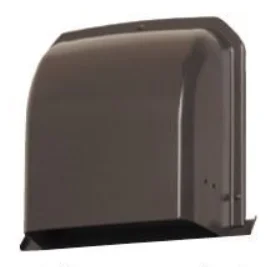 VB-DG150A3-T グレイッシュブラウン塗装 パナソニックエコシステムズベンテック 純正品 深形パイプフード Φ150用 アルミ製 着脱ガラリ付 防火ダンパーなし