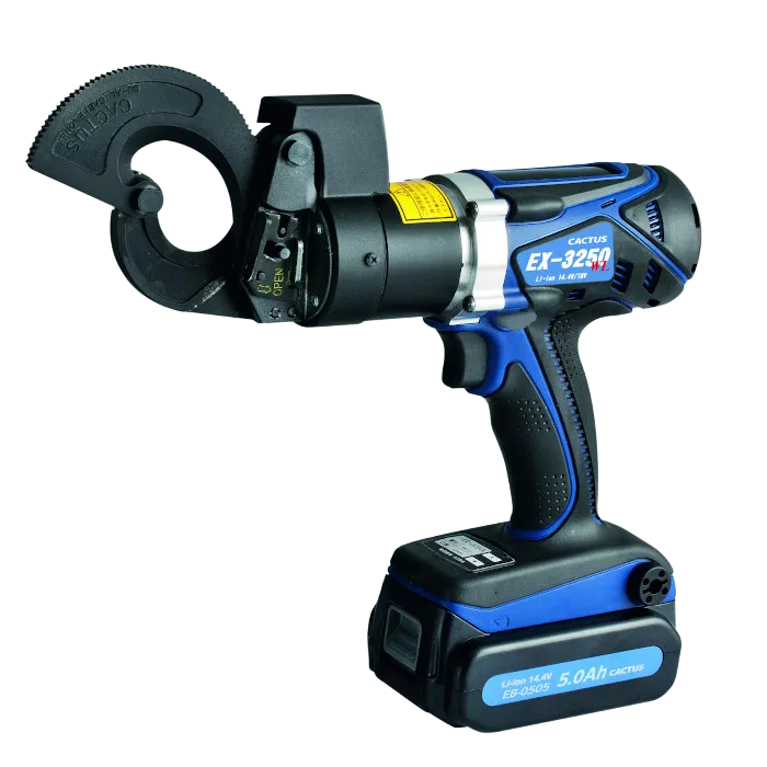 EX-3250WL-H カクタス 純正品 コードレス電動ケーブルカッター 首振りタイプ 本体のみセット 18V対応 カッターボーイ CACTUS