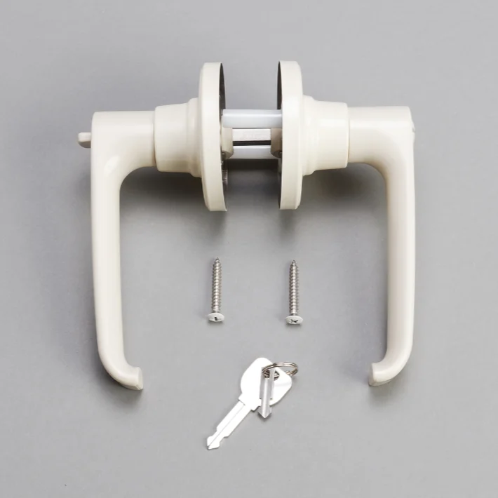 GRYGD5914 パナソニック 純正部品 スイングドア用 レバーハンドル ホワイト  【送料全国一律275円】