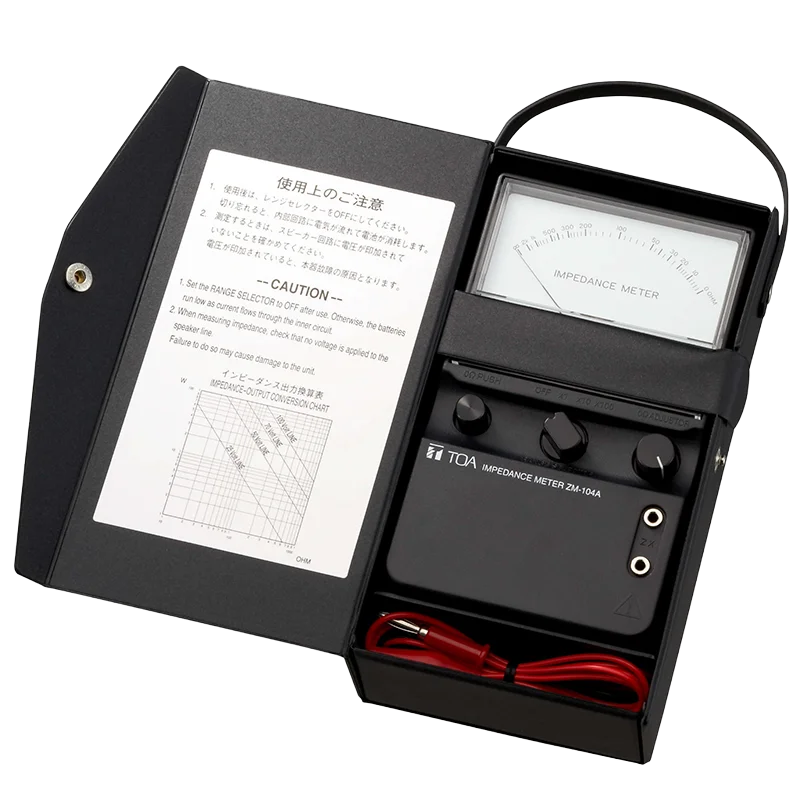 ZM-104A TOA インピーダンスメーター