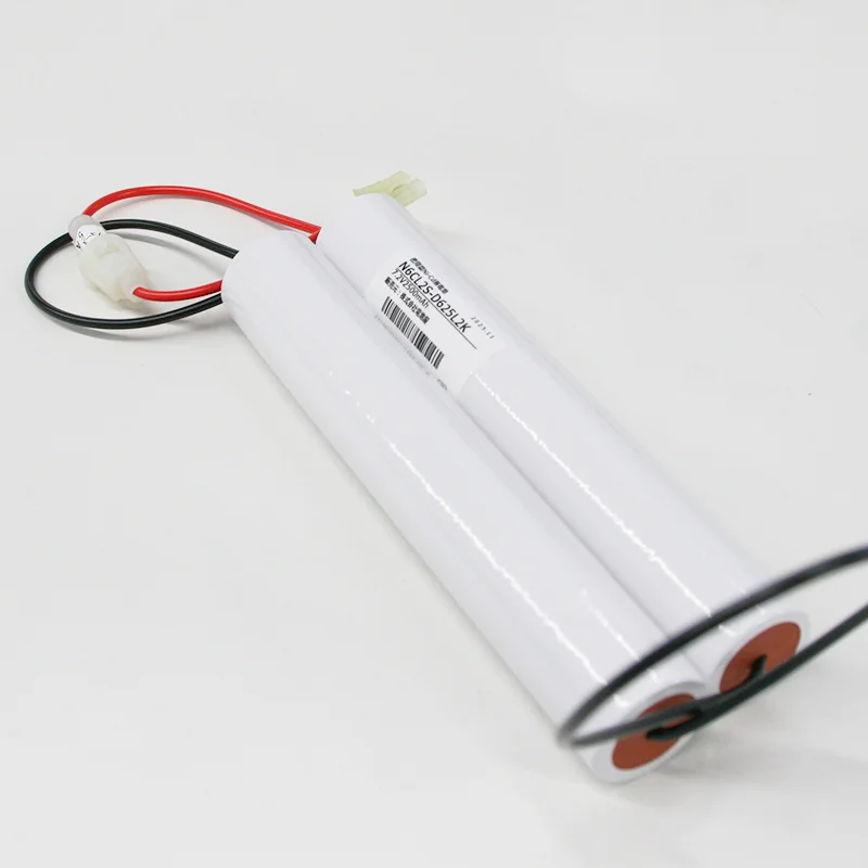 N6-CL2相当品 岩崎電気同等品 7.2V2500mAh ＜年度シール付き＞ コネクター付きそのまま取付できます。