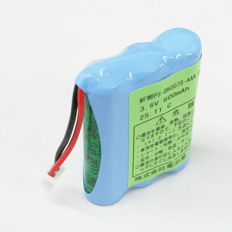 WFW-BP相当品 FEX1091 アイホン相当品 組電池 S型 ニッケル水素 S型 JST PHR-2コネクター付き 電話子機用 【送料全国一律275円】