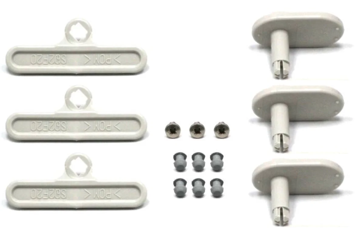 GRXSQ2F20 パナソニック エプロン支持具 グレー ネジ付 3個入り Panasonic 【送料全国一律275円】